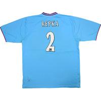 2001-03 West Ham Away Shirt Repka #2 XXL