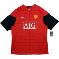 2009-10 Manchester United Nike Training Shirt *w/Tags* XL