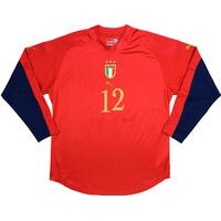 2004-06 Italy Match Issue GK Shirt #12