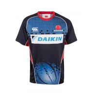 2017 nsw waratahs rugby training tee blue