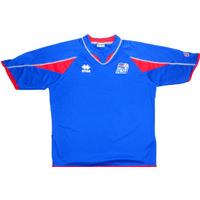 2006-08 Iceland Home Shirt M