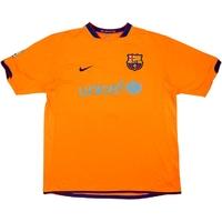 2006-08 Barcelona Away Shirt (Very Good) L