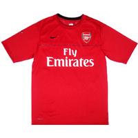 2008 09 arsenal nike training shirt s