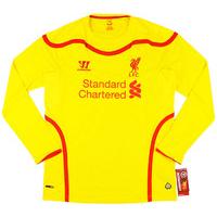 2014-15 Liverpool Away L/S Shirt *BNIB*