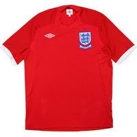 2010 England \'South Africa\' Away Shirt (Excellent) XXL