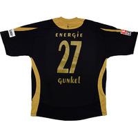 2006-07 Energie Cottbus Match Issue Away Shirt Gunkel #27