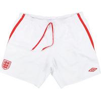 2012-13 England Umbro Training Shorts XXL