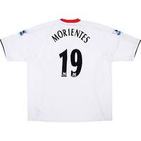 2005 06 liverpool away shirt morientes 19 xxl