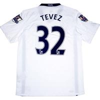 2008-09 Manchester United Away Shirt Tevez #32 M.Boys