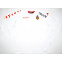 2009-10 Valencia Kappa White Training Sweat Top *BNIB*