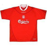 2002-04 Liverpool Home Shirt (Very Good) XXL