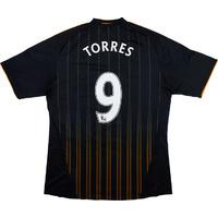 2010 11 chelsea away shirt torres 9 l