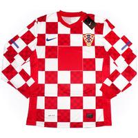 2010-12 Croatia Player Issue Home L/S Shirt *BNIB*