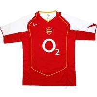 2004 05 arsenal home shirt very good xl