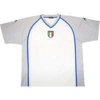 2002 italy kappa training shirt s