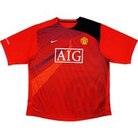2008-09 Manchester United Nike Training Shirt *Mint* XXL