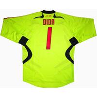 2007-08 AC Milan Player Issue Green GK Shirt Dida #1 *w/Tags*