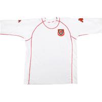 2000 02 wales away shirt xxl