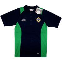 2009-10 Northern Ireland Umbro Polo T-shirt *BNIB* S