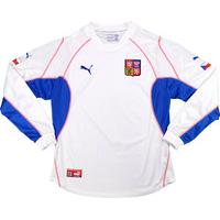 2002-04 Czech Republic Away L/S Shirt XXL