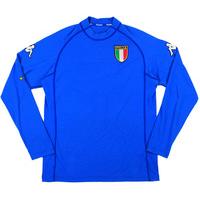 2000-01 Italy Home L/S Shirt XXL