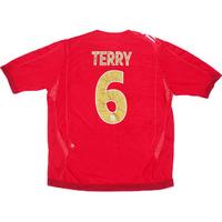 2006-08 England Away Shirt Terry #6 XXL