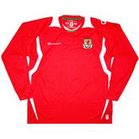 2008-10 Wales Home L/S Shirt XL