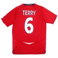 2008-10 England Away Shirt Terry #6 S