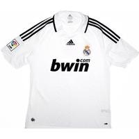 2008 09 real madrid home shirt very good m