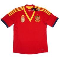 2012 13 spain home shirt bnib