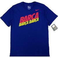 2014-15 Barcelona Nike Core Type Tee *w/Tags*