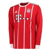 2017 2018 bayern munich adidas home long sleeve shirt