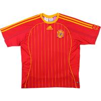 2006 08 spain home shirt lboys