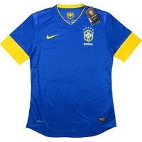 2012-13 Brazil Player Issue \'Authentic\' Away Shirt *w/Tags* L