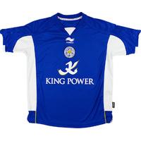 2010-11 Leicester Home Shirt M