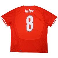 2008-10 Switzerland Home Shirt Inler #8 M