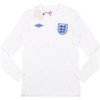 2010-12 England Home L/S Shirt *w/Tags* L