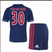 2017-18 Ajax Adidas Away Mini Kit (Van De Beek 30)