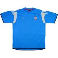 2004 05 england umbro training shirt xl