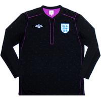 2010 11 england black gk shirt l