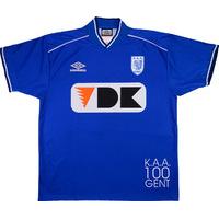 2000 01 kaa gent centenary home shirt mint xxl