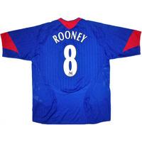 2005-06 Manchester United Away Shirt Rooney #8 L