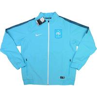 2014 15 france player issue training jacket wtags l