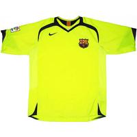 2005 06 barcelona away shirt excellent xl