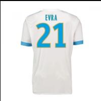 2017-18 Marseille Adidas Home Shirt (Kids) (Evra 21)