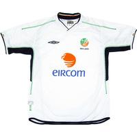 2002 03 ireland away shirt good s