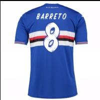 2016-17 Sampdoria Home Shirt (Barreto 8) - Kids