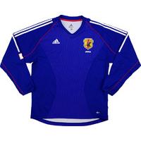 2002-04 Japan Player Issue Home L/S Shirt XL