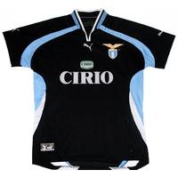 2000 01 lazio away shirt good l