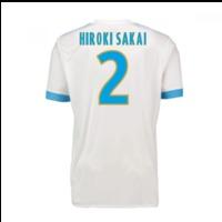 2017 18 marseille adidas home shirt kids hiroki sakai 2